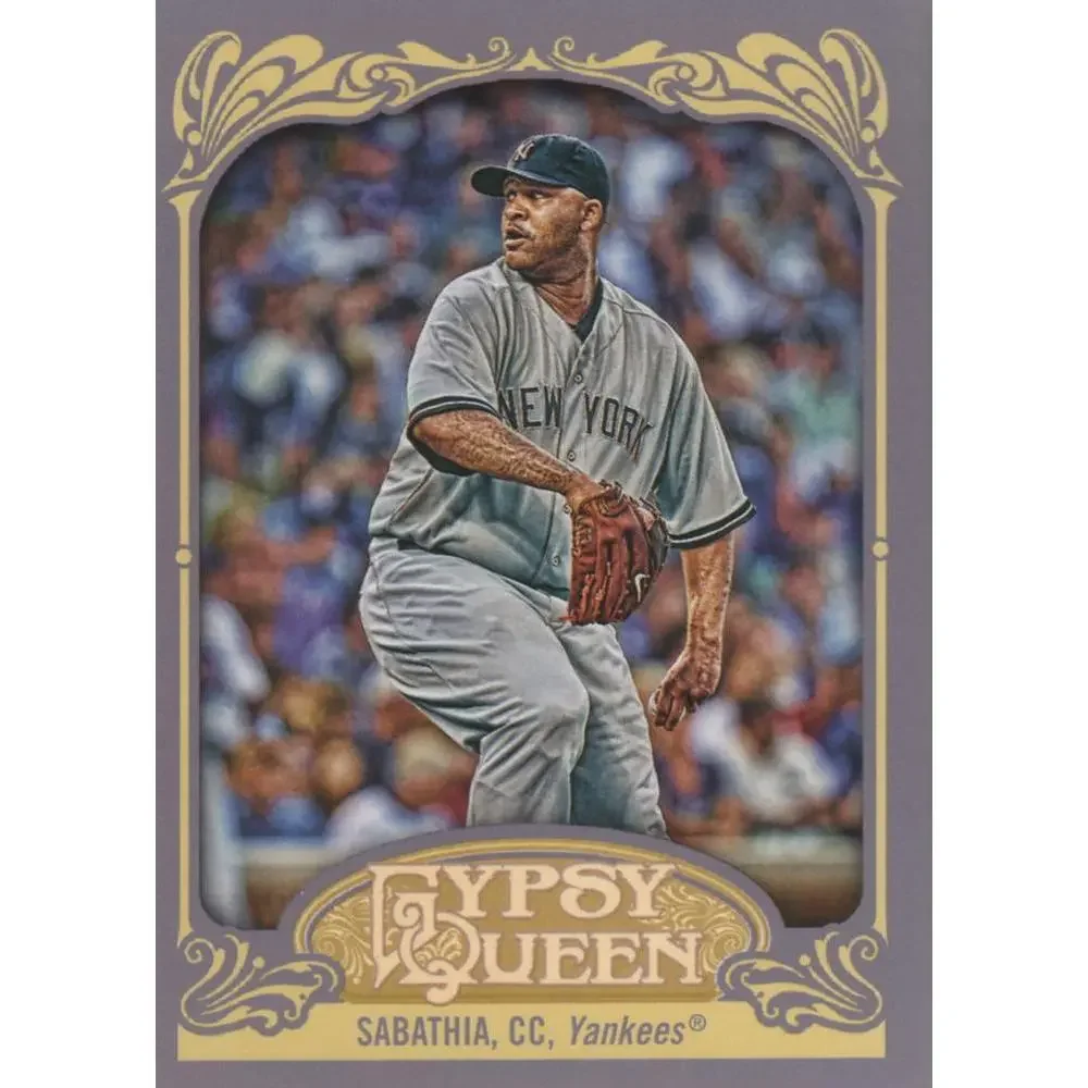2012 Topps Gypsy Queen CC Sabathia # 150a New York Yankees